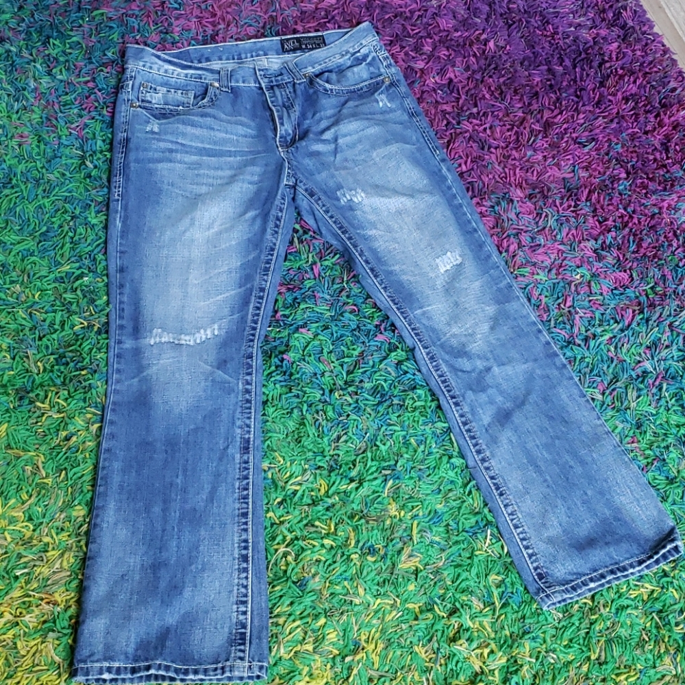 Men's boot cut jeans